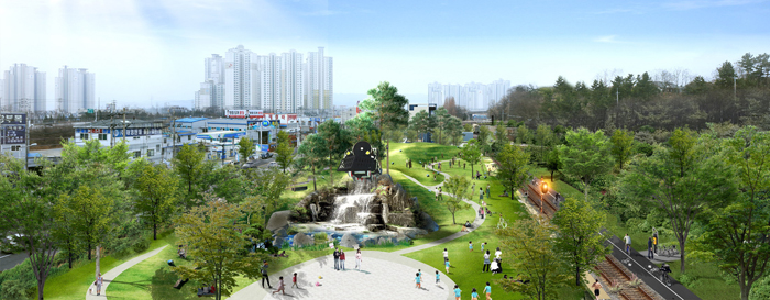 ▲ 포항시는 도시에 숲을 늘리고, 도시에 생명을 불어넣기 위한 `포항 그린웨이` 프로젝트를 추진하고 있다.