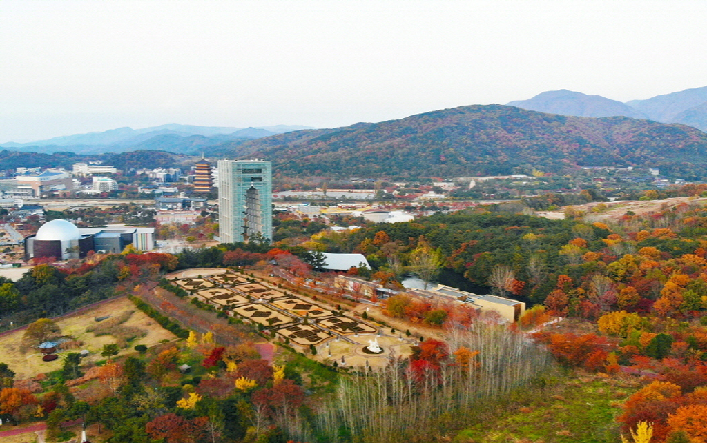 경주엑스포공원 가을 풍경.