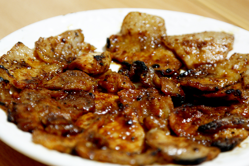 ‘고향식당’의 돼지고기 불고기.