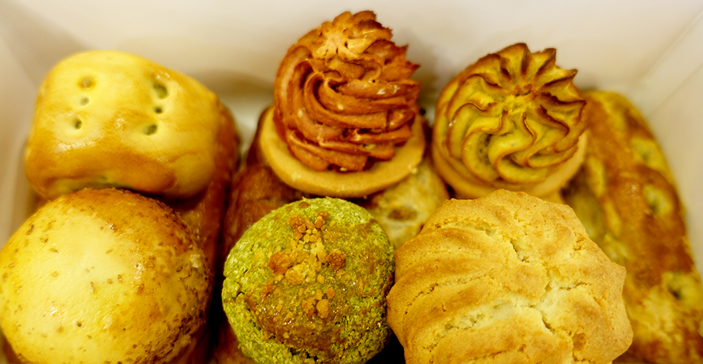 ‘미소머금고’의  다양한 빵들.