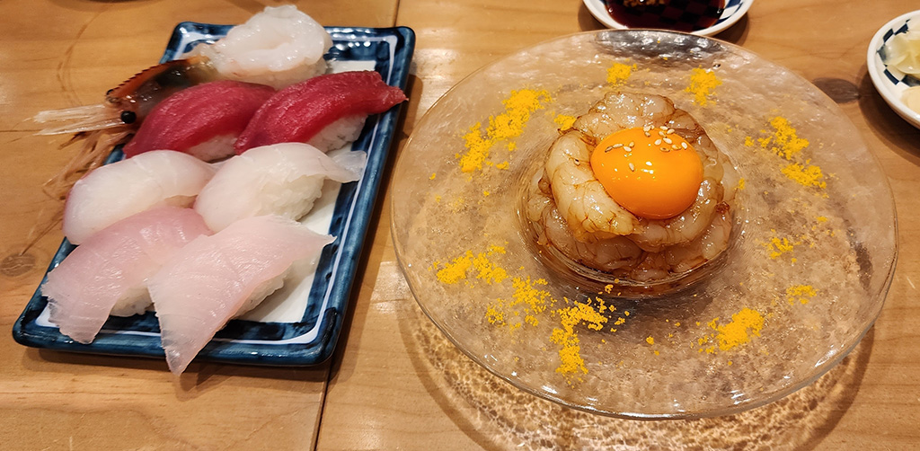 대부분의 일본 요리는 정갈하고 깔끔하게 장식돼 있다.