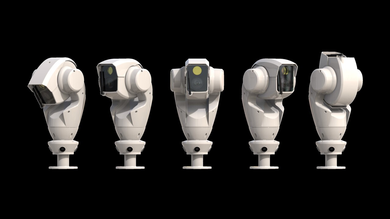 세계 최초로  지상 파모라마 뷰와 공중의 물체를 인식할 수 있게 개발된 AI 카메라.